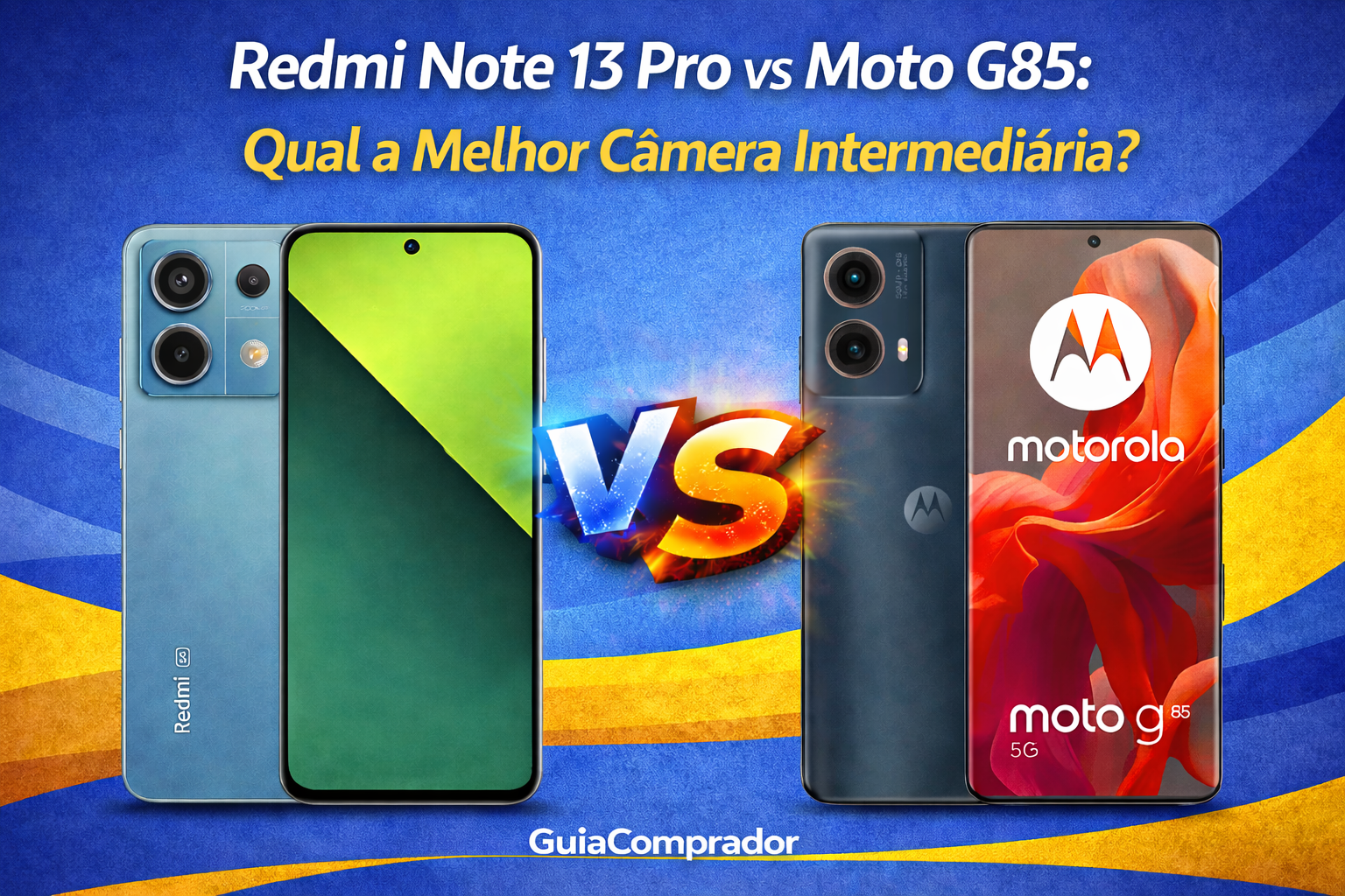 Redmi Note 13 Pro vs Moto G85