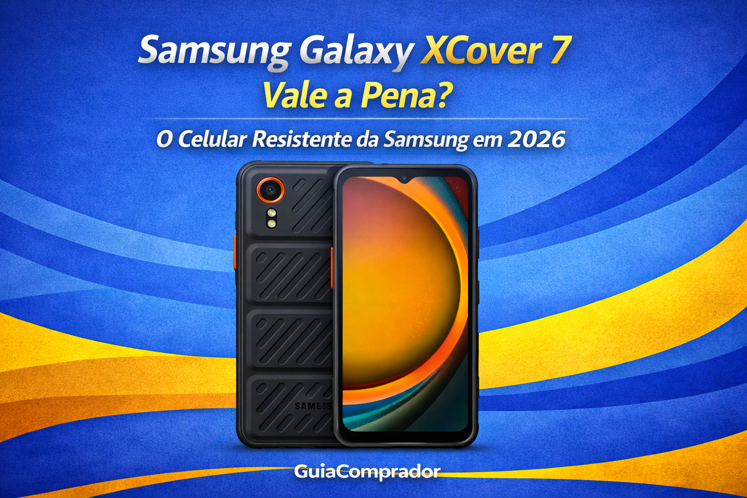 É o melhor celular indestrutível da Samsung? O Samsung Galaxy XCover 7 Vale a Pena? Analisamos a resistência militar, a bateria removível e o suporte da marca. Confira o review completo!