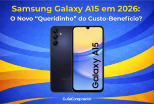 Quer saber se o celular Samsung A15 é bom? Analisamos a tela Super AMOLED e o desempenho em 2026 para saber se este modelo é a escolha certa para você.