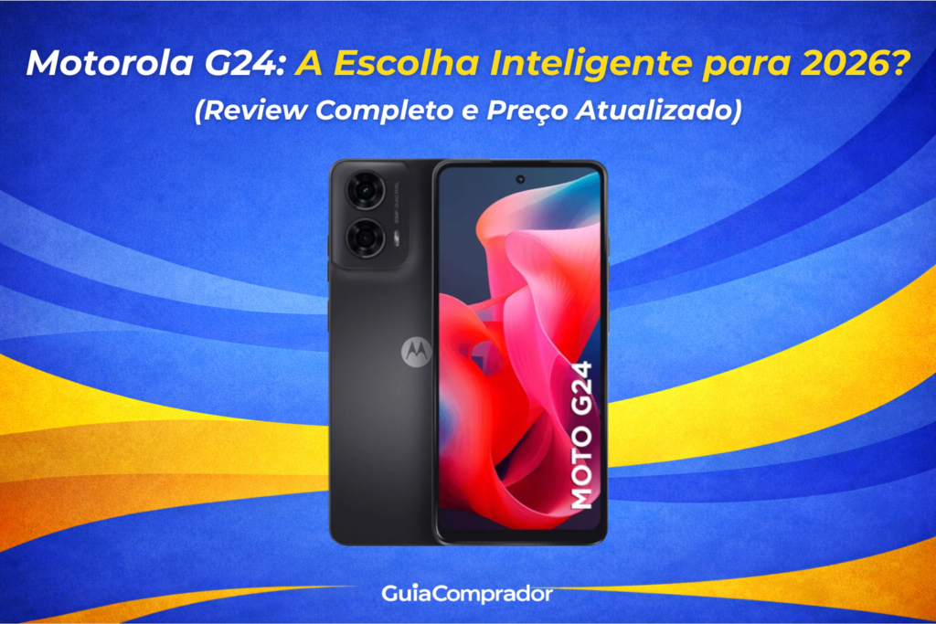  Tudo sobre o Motorola G24: review completo, análise de
desempenho, câmera e bateria. Descubra se é a escolha certa em 2026 e seu preço!