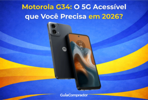Descubra se o Motorola G34 5G é o intermediário barato ideal para 2026. Review completo, desempenho, câmera e preço para sua decisão.