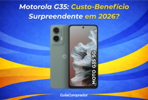 O Motorola G35 realmente entrega o melhor custo-benefício em 2026? Análise completa de desempenho, câmera e bateria. Veja preço e onde comprar.