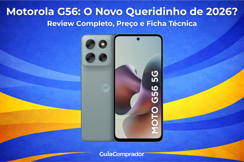 Desvende o Motorola G56: review completo, desempenho, câmera e
bateria. Descubra se é a melhor opção em 2026 e qual o melhor preço!