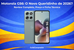 Desvende o Motorola G56: review completo, desempenho, câmera e bateria. Descubra se é a melhor opção em 2026 e qual o melhor preço!