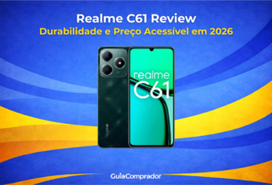 Análise completa do Realme C61 em 2026. Descubra sua durabilidade, desempenho e se o preço acessível compensa. O smartphone ideal para o dia a dia?