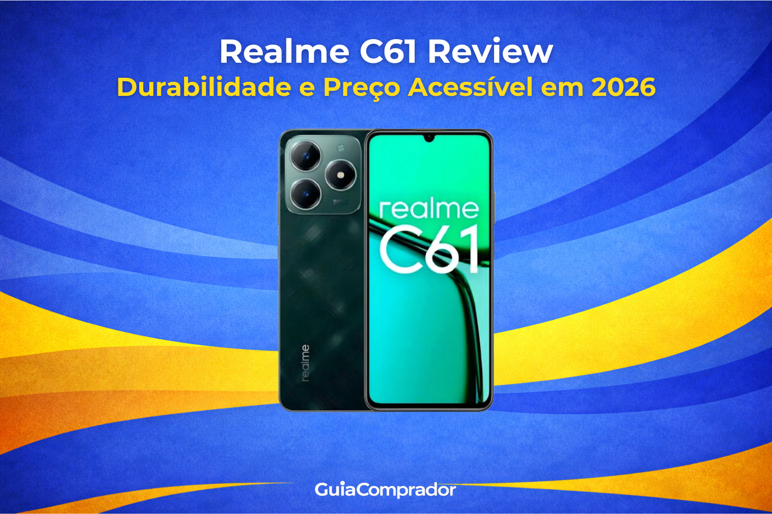 Análise completa do Realme C61 em 2026. Descubra sua durabilidade, desempenho e se o preço acessível compensa. O smartphone ideal para o dia a dia?