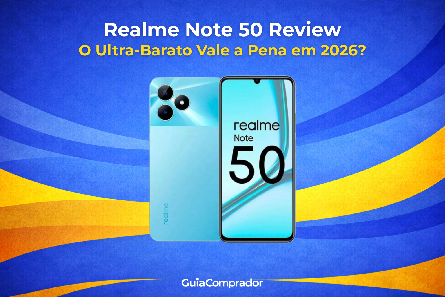 O Realme Note 50 continua sendo uma boa opção em 2026? Analisamos o smartphone ultra-barato da Realme, suas especificações e se vale a pena comprar.