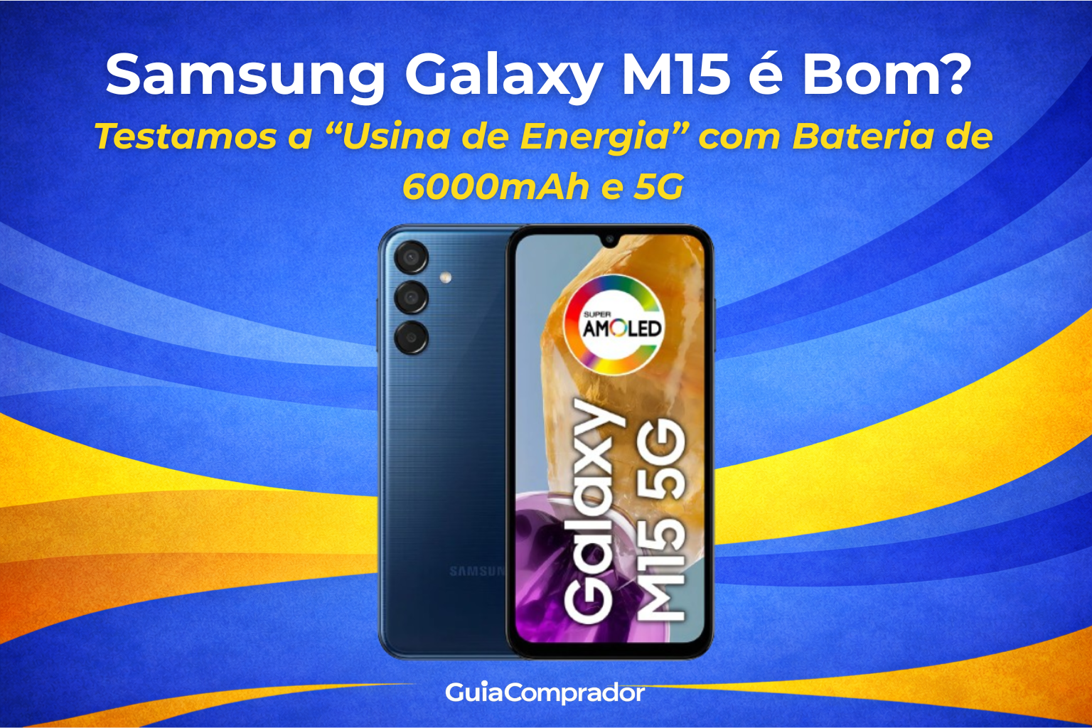 O Samsung Galaxy M15 é bom para quem busca autonomia? Veja nosso teste real da bateria de 6000mAh e descubra se ele realmente vale a pena em 2026.